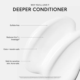 SEEN cream texture close-up illustrating lightweight conditioning without heaviness