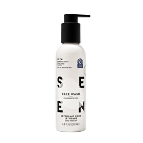 SEEN front packaging showing product and label, communicates gentle formulation