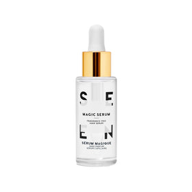SEEN Magic Serum front bottle showing clean label and size, promotes gentle care