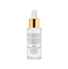 SEEN Magic Serum pump and cap close-up, easy dispensing and no mess benefit