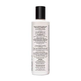 SEEN shampoo pump close-up highlighting easy dispensing and sanitary use benefit