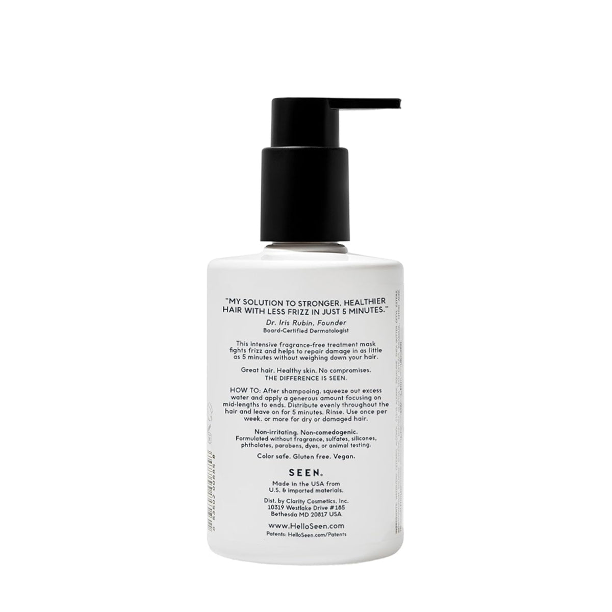 SEEN creamy texture close-up highlighting smooth application and nourishment