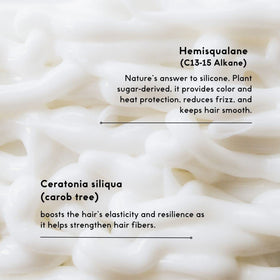SEEN blow-out cream texture close-up demonstrating lightweight smoothing action