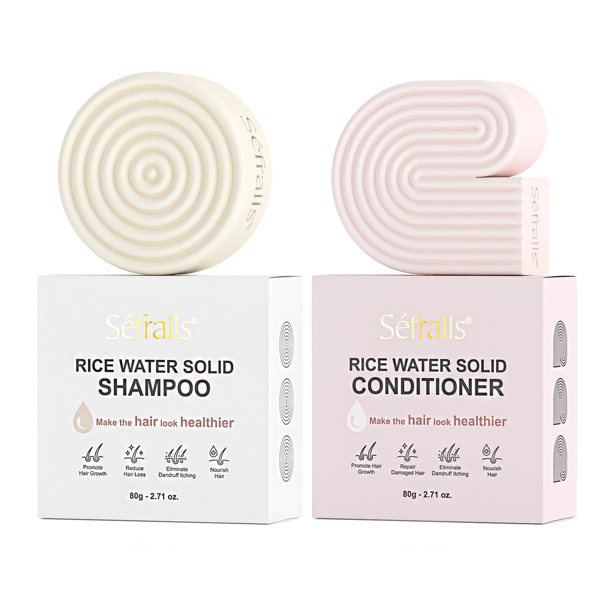 Sefralls front packaging showing both solid bars and eco benefits