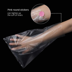 Segbeauty hand inside liner with wax showing convenient protection