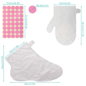 Segbeauty lifestyle home paraffin setup with liners for hygienic sessions