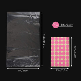 Segbeauty flat-laid liner detail showing durable PE and easy fit