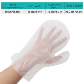 Segbeauty liners in use with hand dipped in paraffin for cleaner treatment