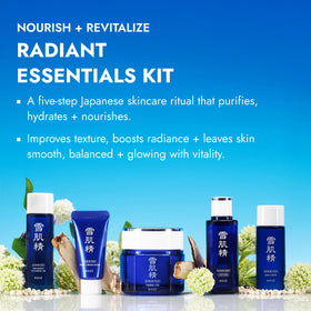 SEKKISEI cleansing oil dispense close-up removes makeup without residue