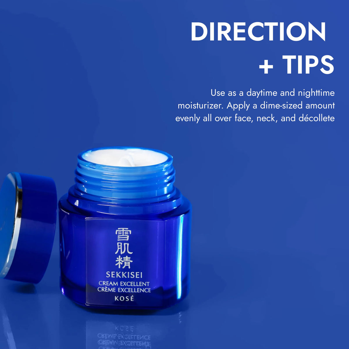 SEKKISEI ginseng root ingredient closeup supporting skin firmness