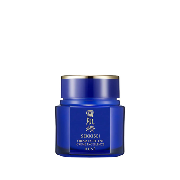 SEKKISEI cream jar front showing elegant packaging and premium hydration