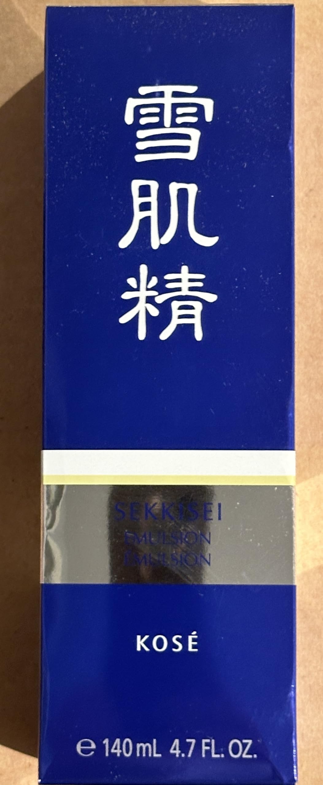 SEKKISEI on bathroom shelf lifestyle scene suggesting daily routine integration benefit