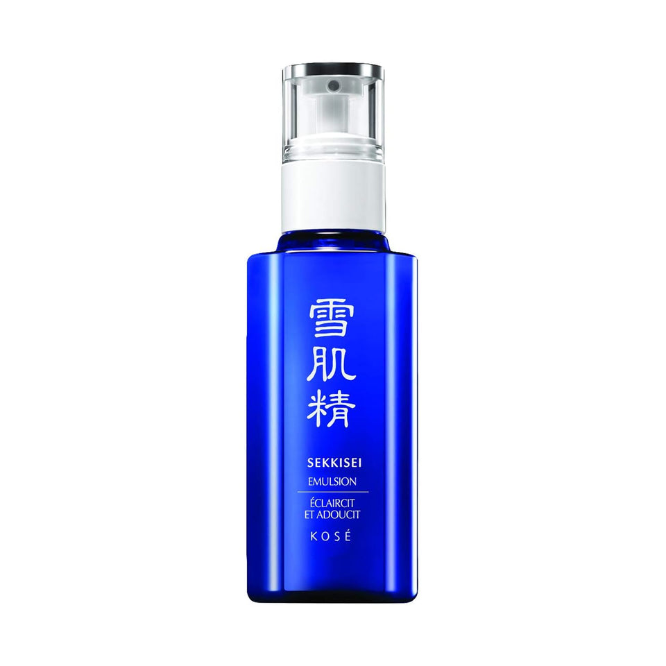 SEKKISEI front bottle view showing sleek packaging and soothing hydration benefit
