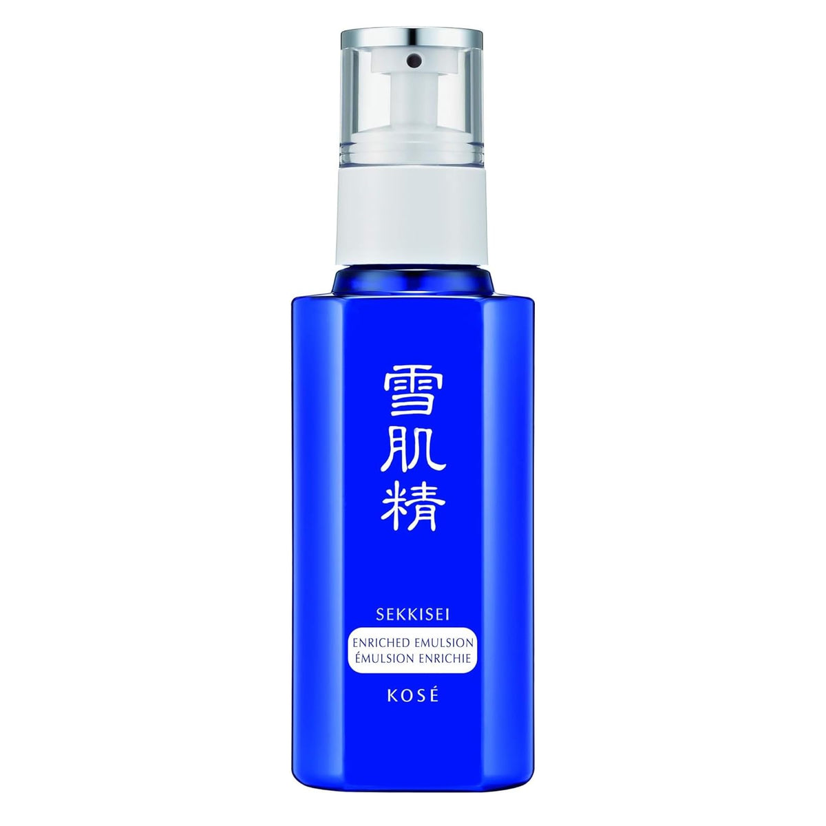 SEKKISEI jar front view showing premium packaging and moisturizing benefit