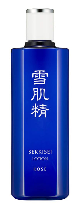 SEKKISEI front bottle showing clean design and product benefit of hydration