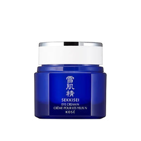 SEKKISEI eye cream front packaging showing brand and compact jar, hydrates skin