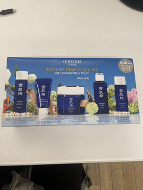 SEKKISEI gel texture swatched on skin for non-greasy, smooth feel