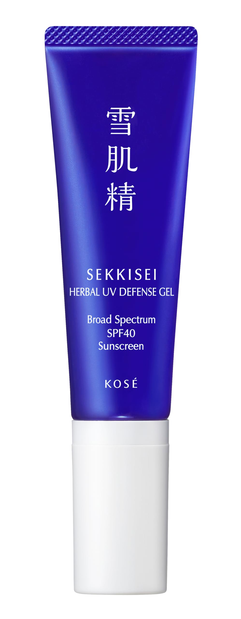 SEKKISEI front packaging showing SPF40 and compact tube benefit daily protection