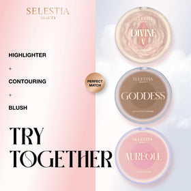 SELESTIA BEAUTY applied in mirror during routine demonstrating easy daily use benefit