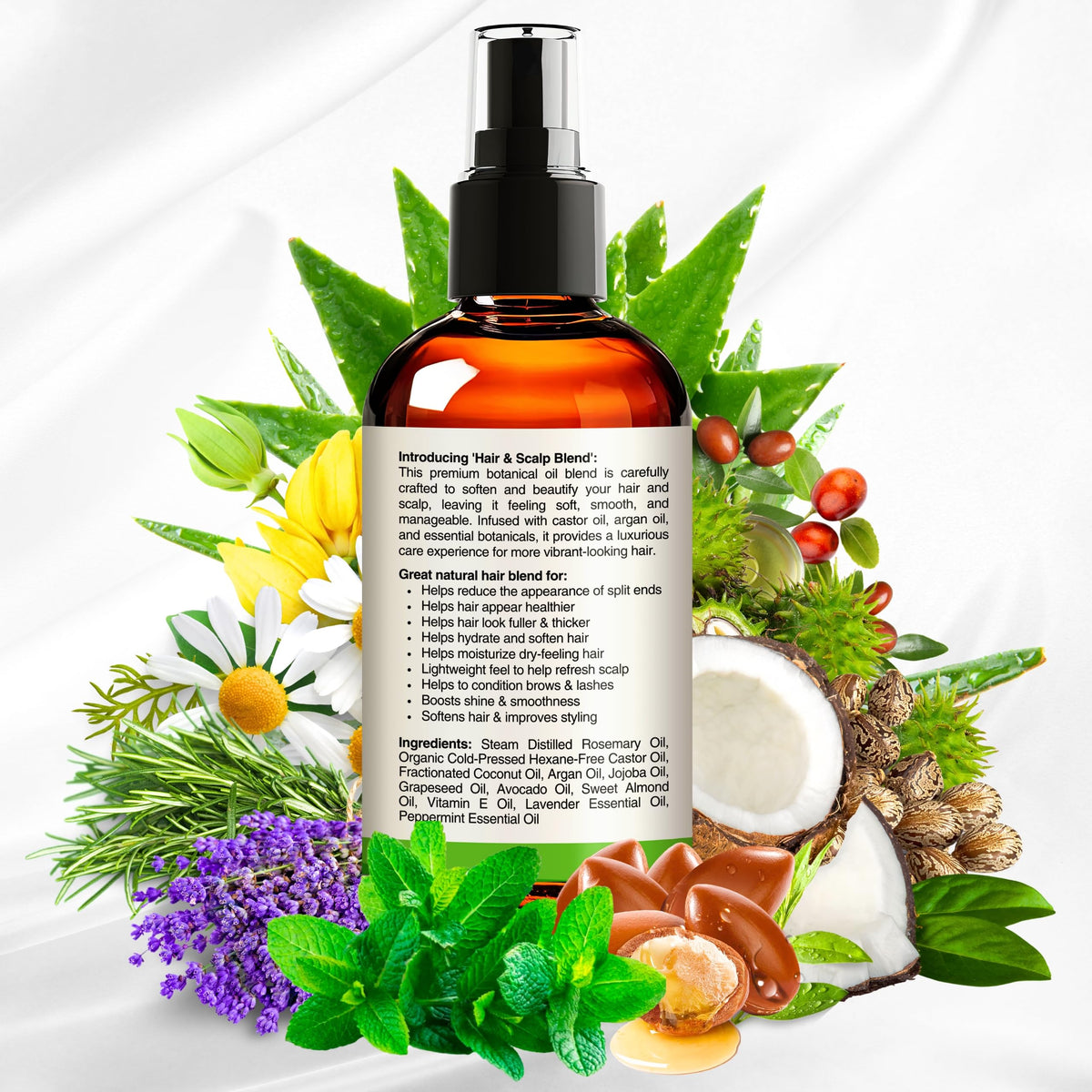 SELFWISE closeup label listing oils and vitamin E benefit