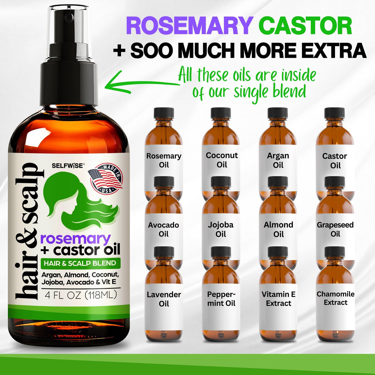 SELFWISE oil texture pouring from dropper for smooth absorption