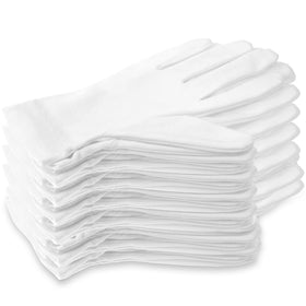 selizo front packaging showing 12 pairs of white gloves for enhanced cream absorption