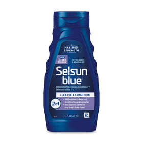 Selsun Blue close-up of lather texture demonstrating rich foam and gentle conditioning