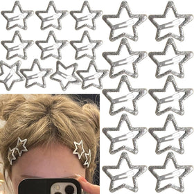 Seneeel clustered clips used as decorative accent for eye-catching style