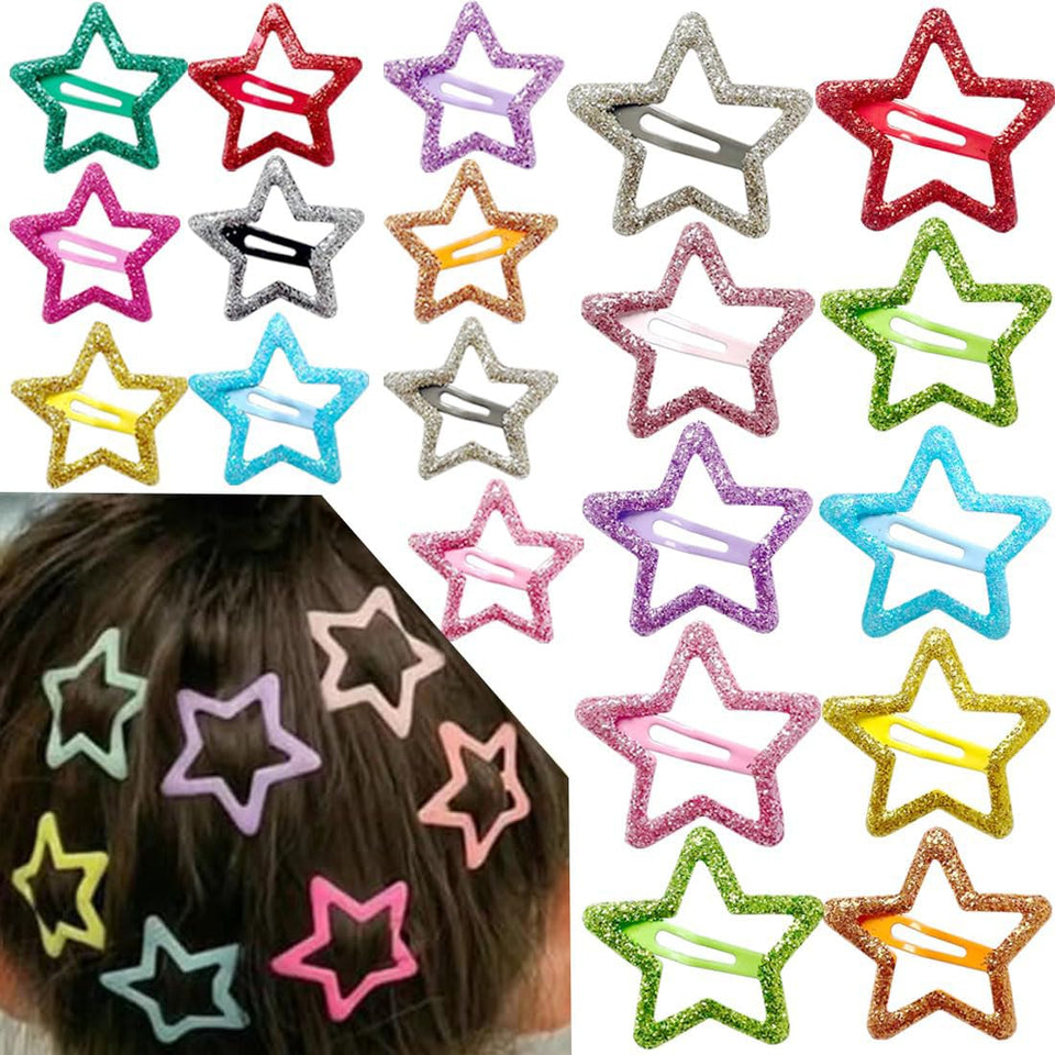 Seneeel front packaging showing 20 star clips and organized set benefit