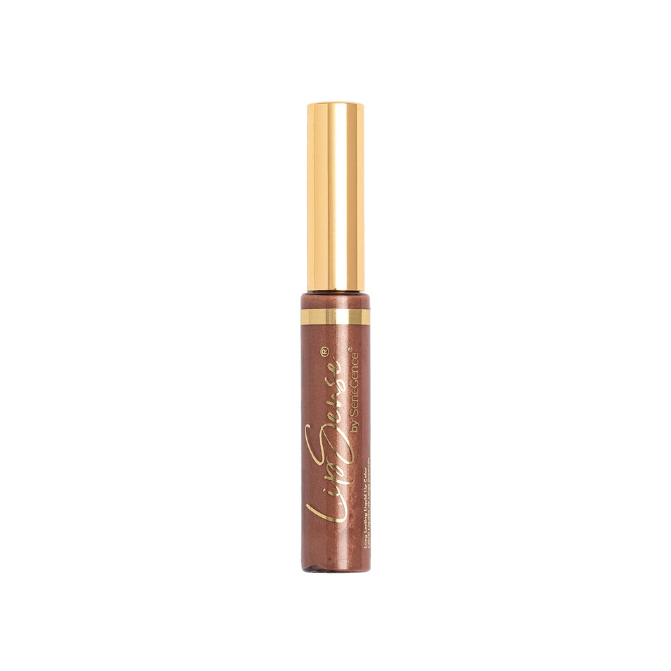 SeneGence LipSense front packaging showing shade and long-wear benefit