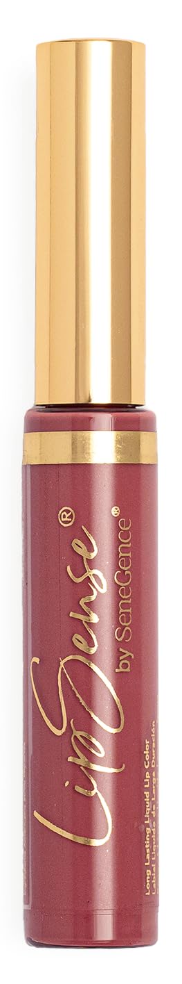 SeneGence LipSense front packaging showing shade label and product benefit