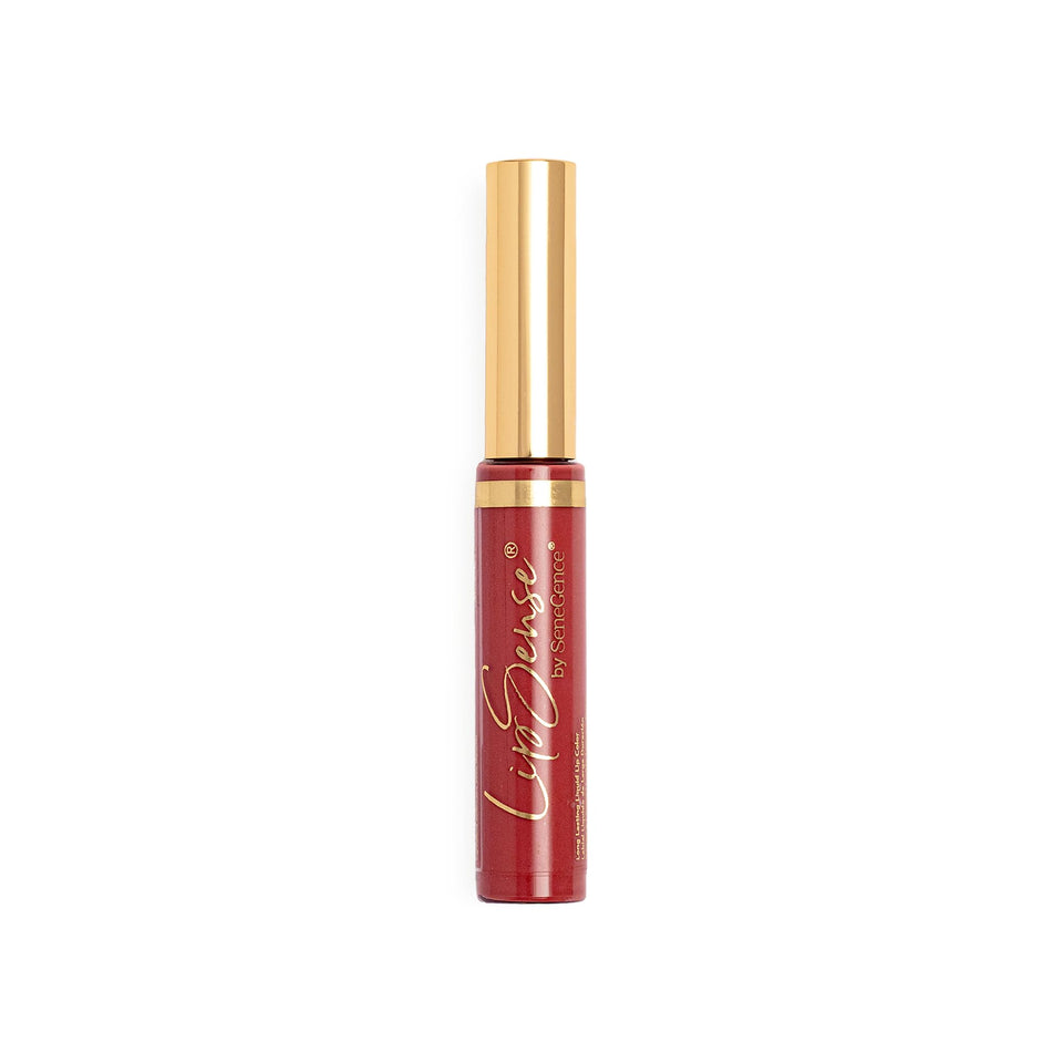 SeneGence LipSense front packaging showing shade and benefits