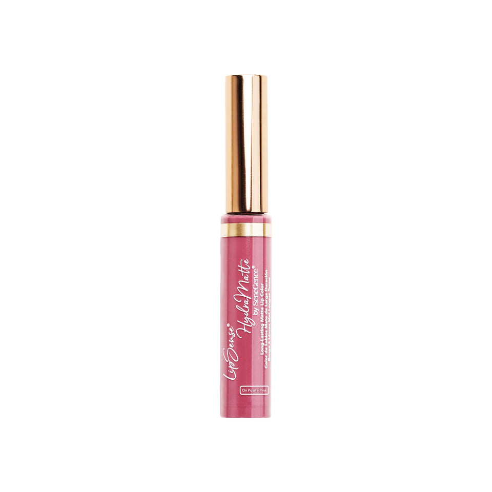 SeneGence LipSense front packaging showing shade and applicator, clear color payoff
