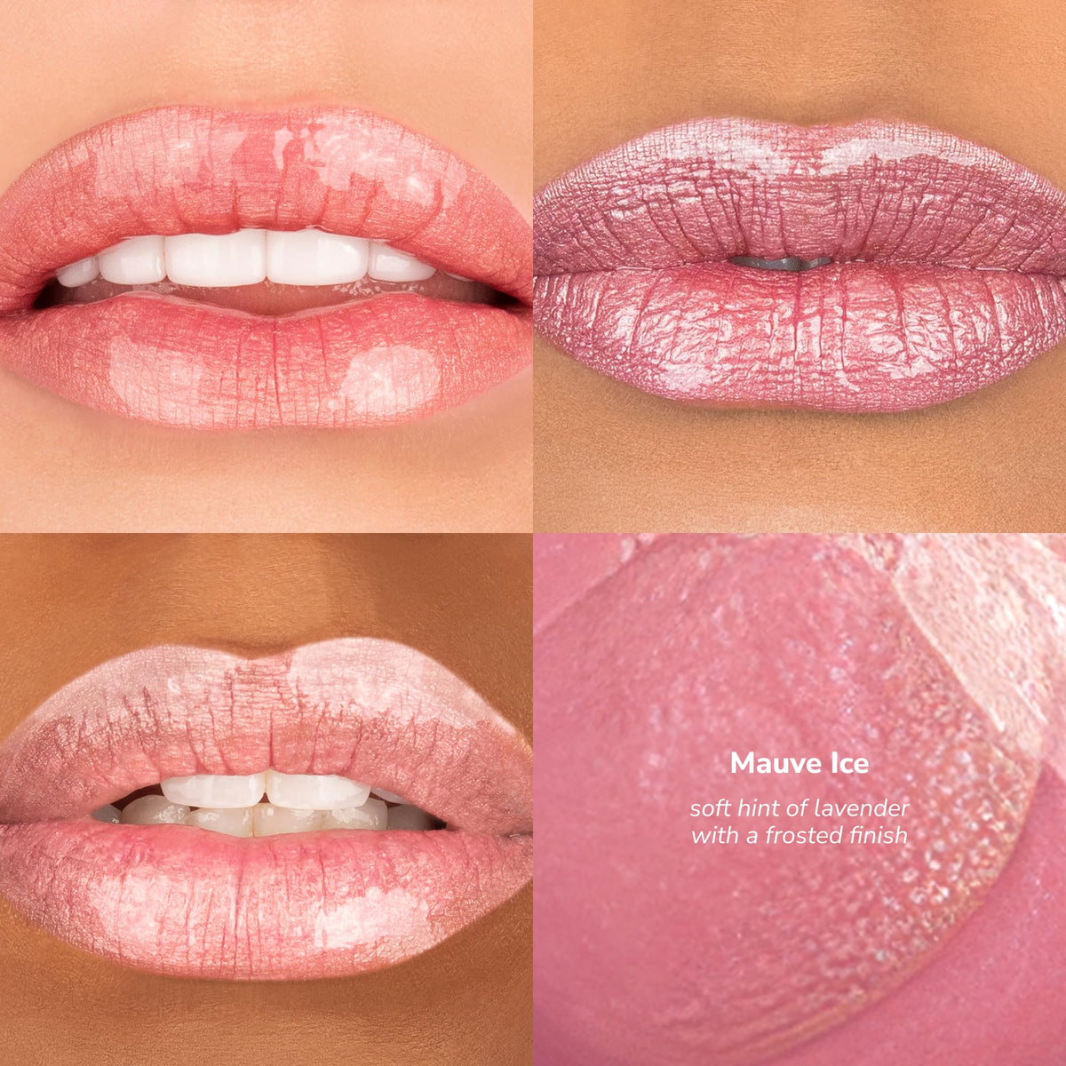 SeneGence LipSense texture swatches on arm displaying rich pigments and blendability