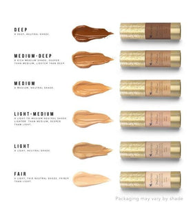 SeneGence MakeSense before and after demonstrating subtle coverage benefit