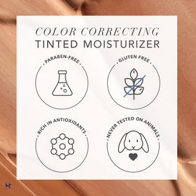 SeneGence lifestyle portrait of a woman wearing product for natural radiant look