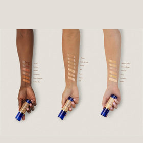 SeneGence texture swirl of foundation highlighting smooth, blendable consistency benefit