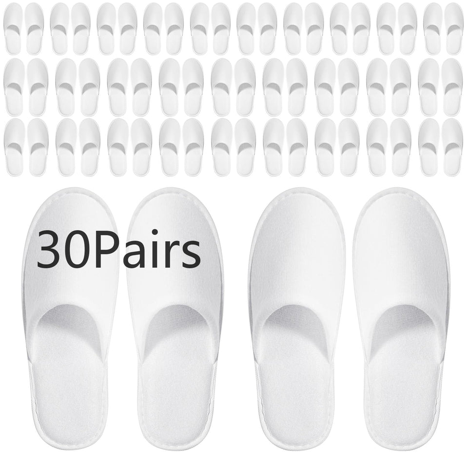 SENJUNSAFE front-packaging showing 30 pairs, quick guest supply