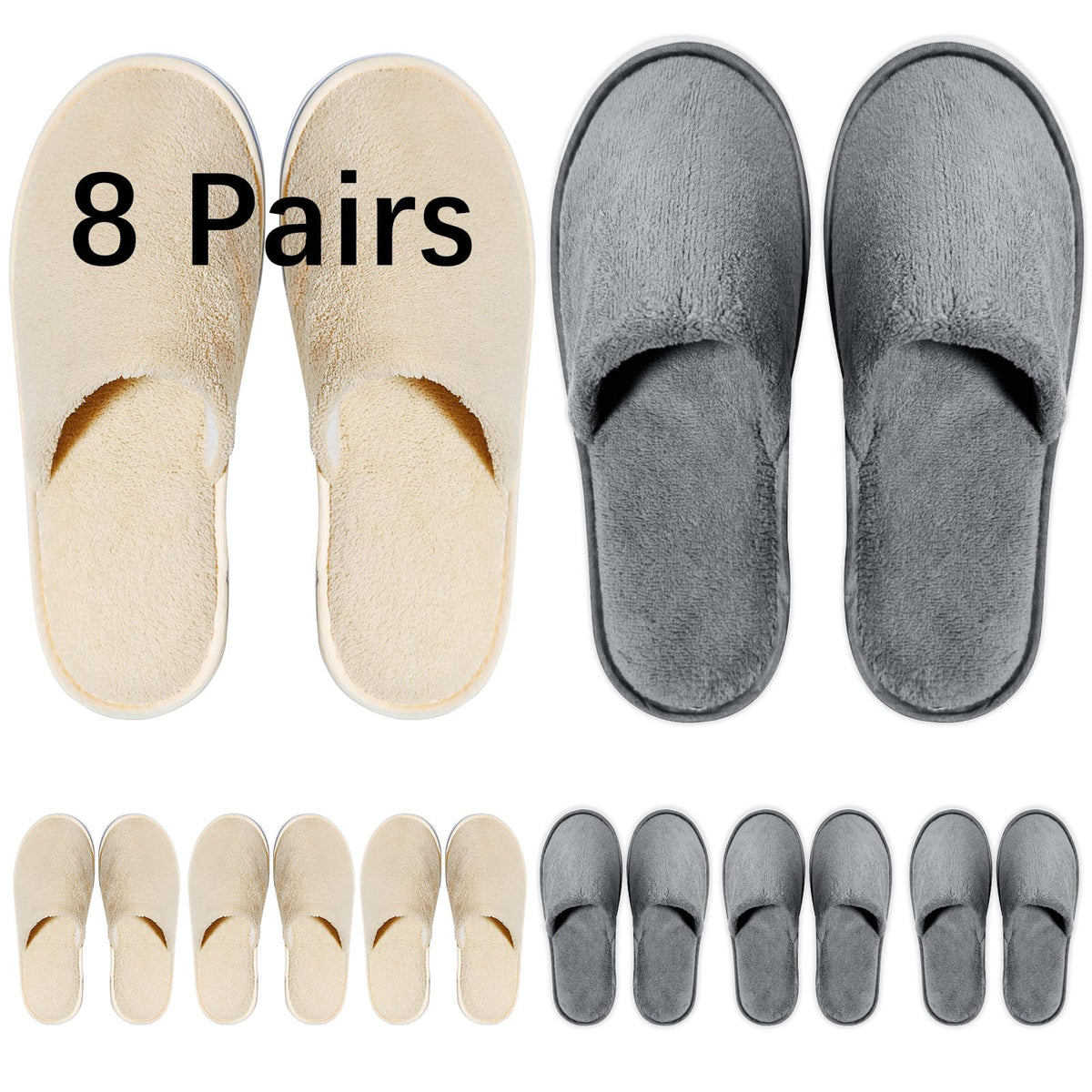 SENJUNSAFE front packaging showing eight pairs and easy distribution benefit