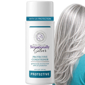 Robin Norwood's Sensationally Silver front packaging showing premium conditioner benefit