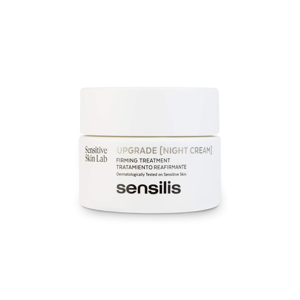 Sensilis jar front view showing product and firming benefit