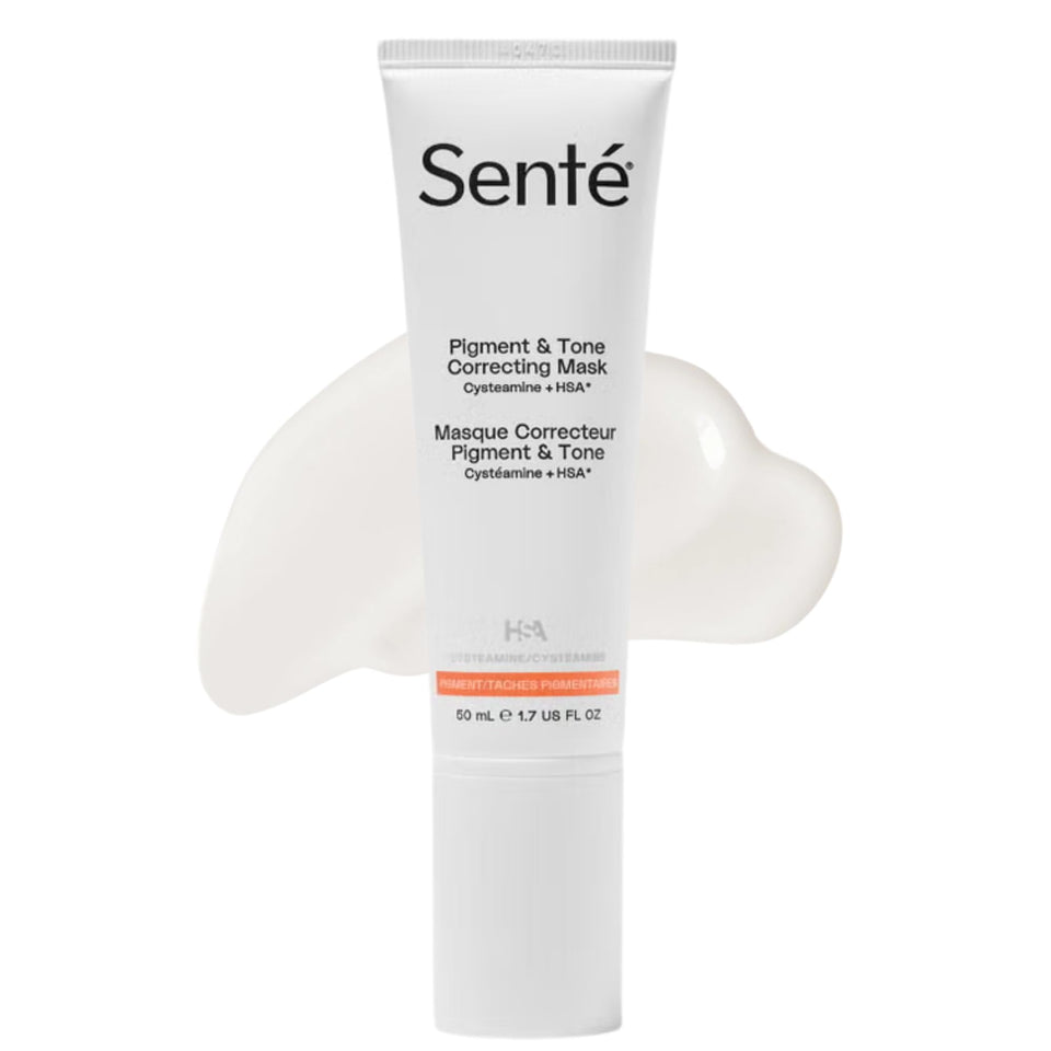 Sente product front packaging showing full label and benefits