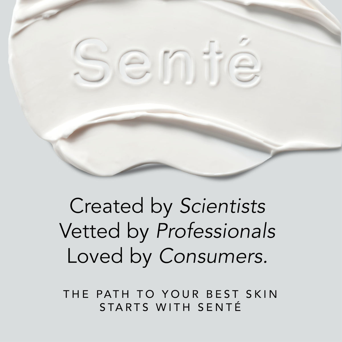 Sente back panel close-up showing ingredients and usage directions