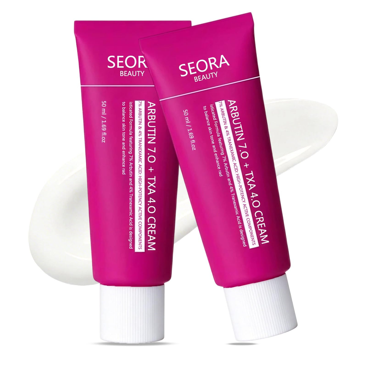 Seora Beauty front tube showing packaging and product name for clear identification and trust