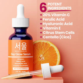 SeoulCeuticals application on hand demonstrating absorption and quick results