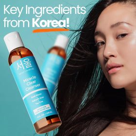 SeoulCeuticals bottle held in hand showing 4oz size and travel‑friendly convenience