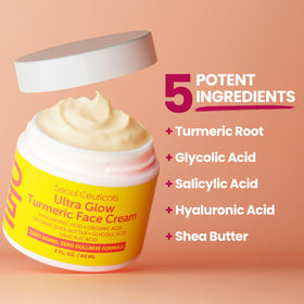 SeoulCeuticals cream applied on hand swatch demonstrating fast absorption