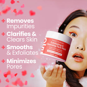 SeoulCeuticals creamy texture closeup highlighting smooth exfoliating consistency benefit