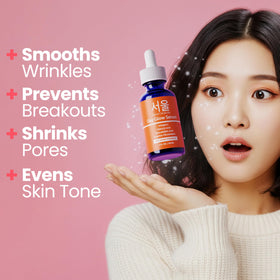 SeoulCeuticals dropper releasing serum texture hydrating skin for plumpness