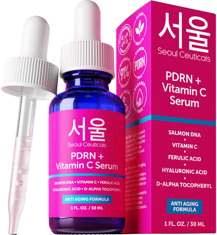 SeoulCeuticals front bottle view showing sleek packaging and brand clarity